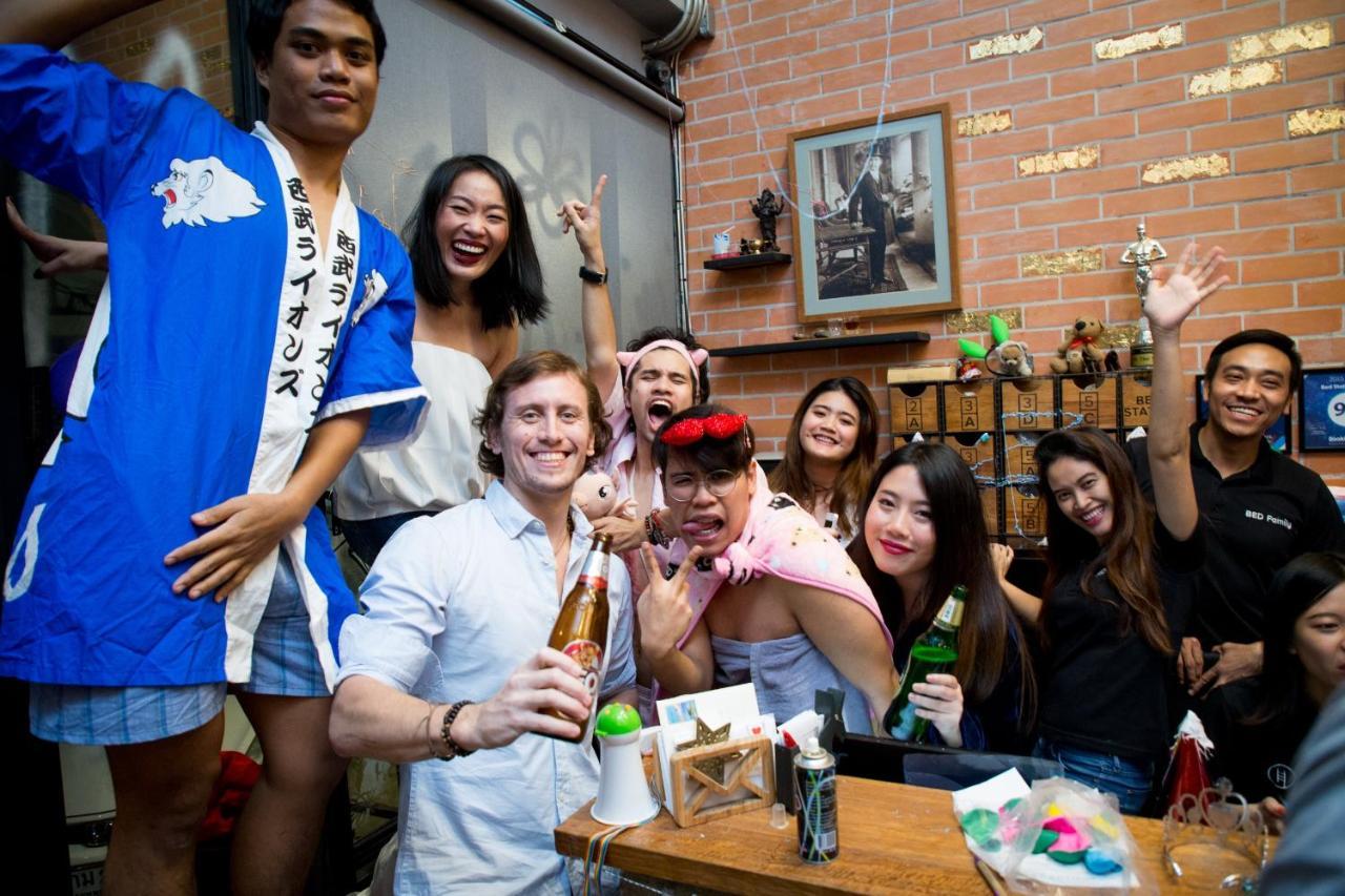 Bed Station Hostel Ratchthewi Bangkok Esterno foto