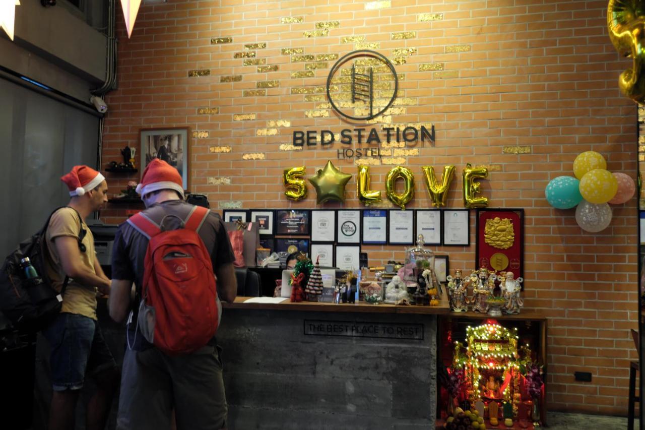 Bed Station Hostel Ratchthewi Bangkok Esterno foto